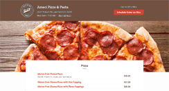 Desktop Screenshot of amecipizzalakeforest.com